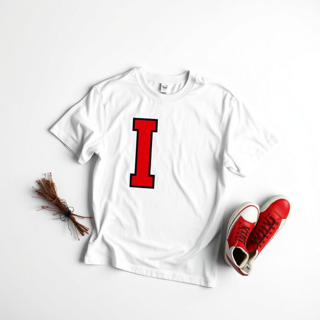 Varsity Letterform — Sports heat transfer mockup